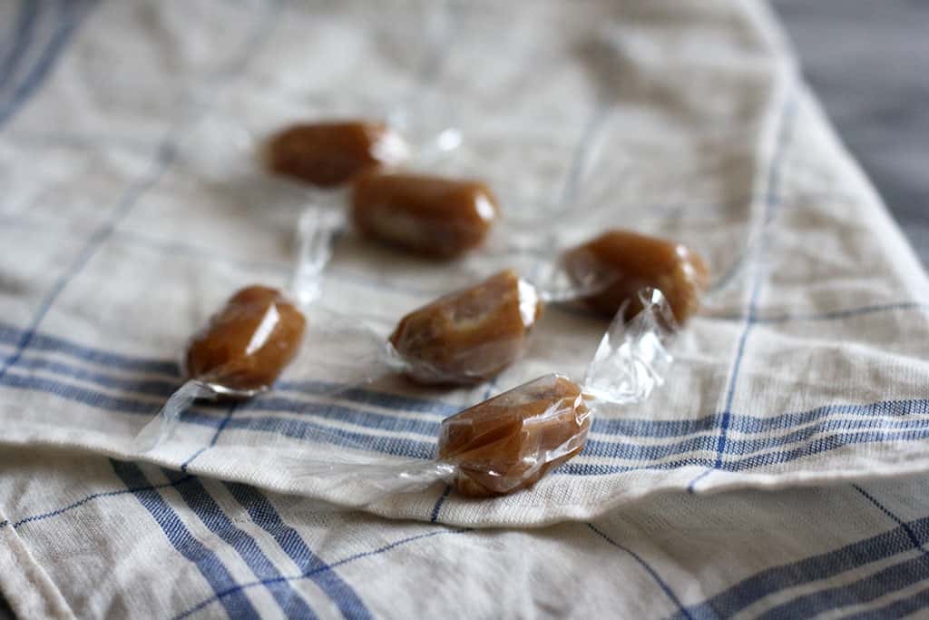 Salted Caramels with Walnuts | Jessica's Dinner Party