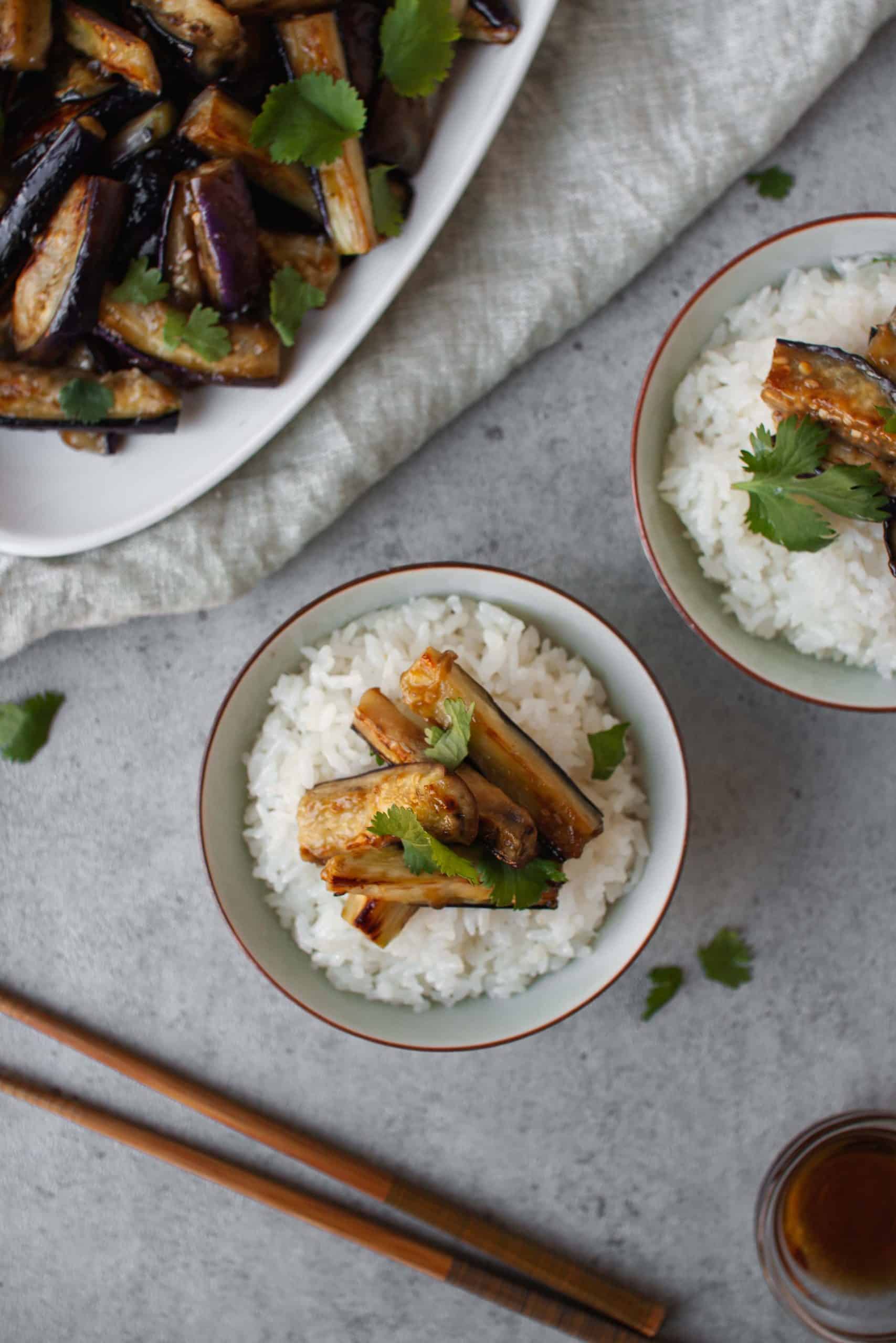 Eggplant in Oyster Sauce | Jessica's Dinner Party