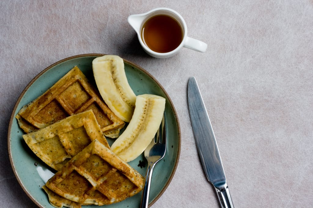 Chia Seed Waffles by Jessica's Dinner Party