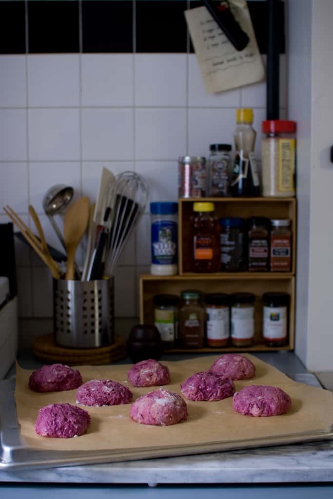 beet bread for valentine's day | jessica's dinner party