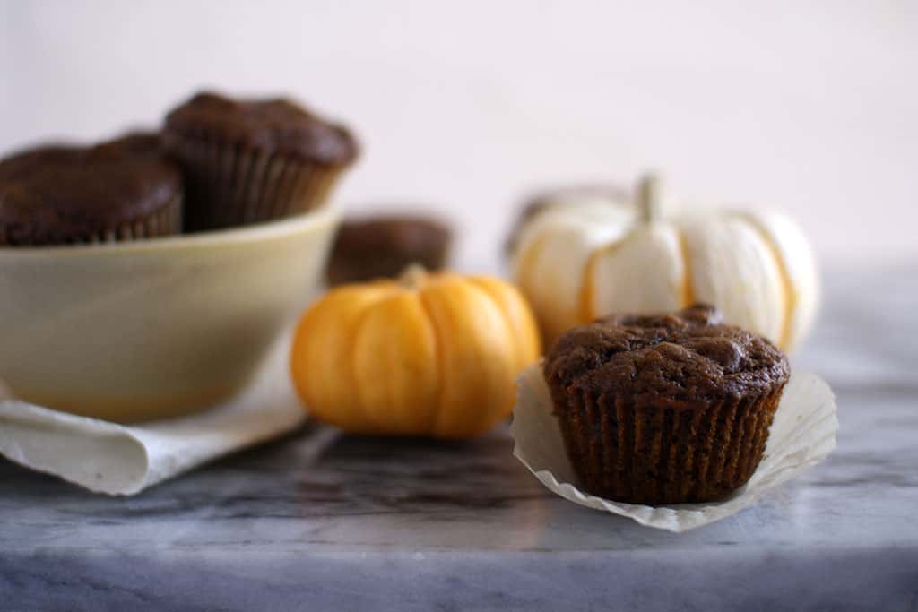 pumpkin coffee muffins, pumpkin spice, fall, recipe, coffee flour, muffins, baking, easy