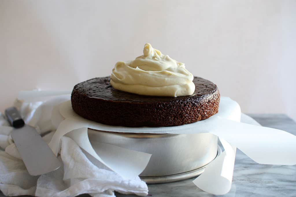 Chocolate Earl Grey Mascarpone Cake | Jessica's Dinner Party