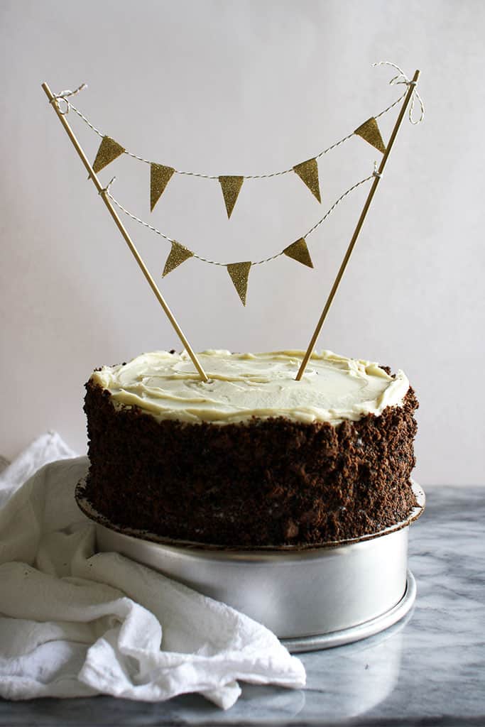 Chocolate Earl Grey Mascarpone Cake | Jessica's Dinner Party