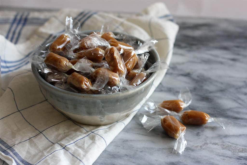 Salted Caramels with Walnuts | Jessica's Dinner Party