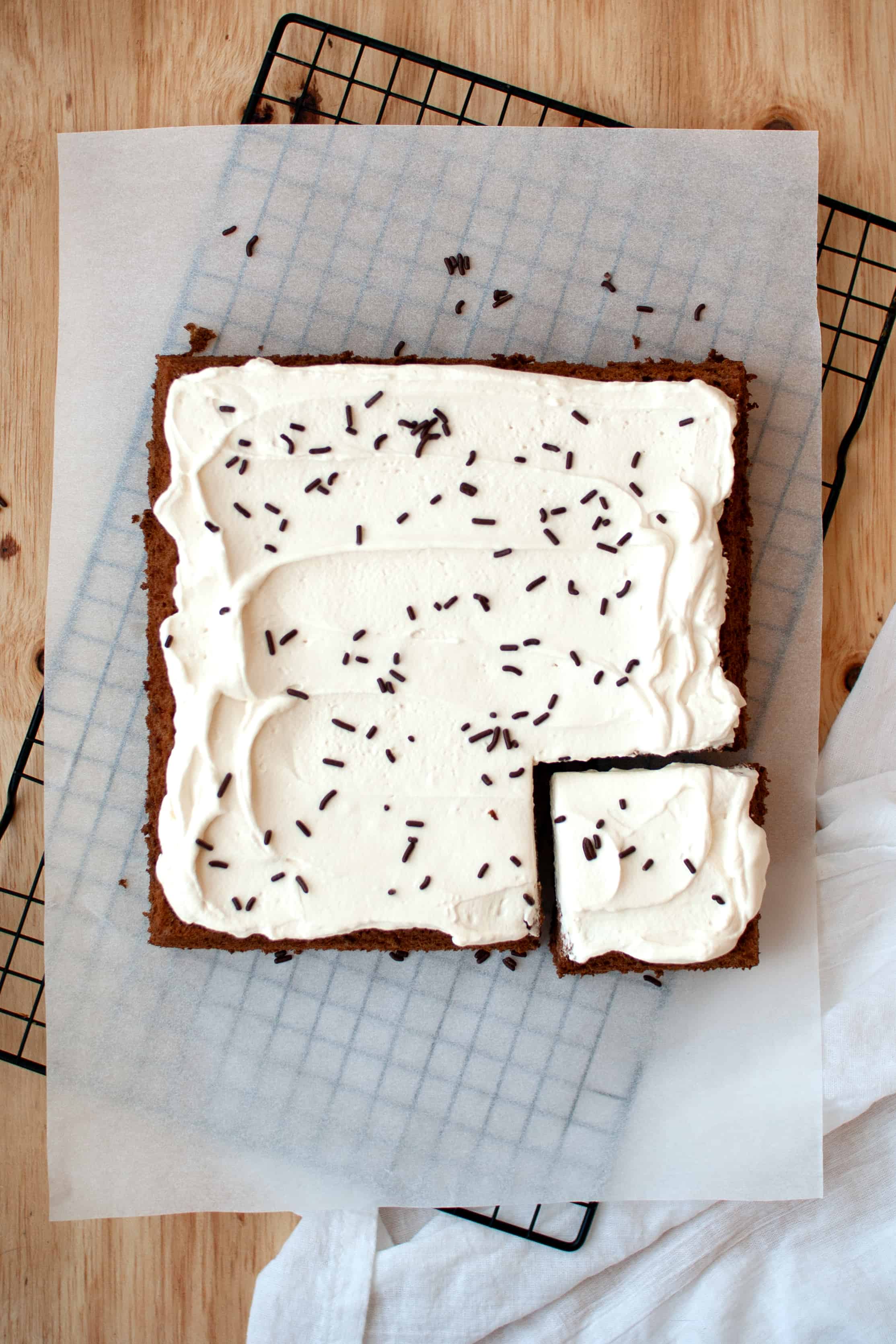 Chocolate Pumpkin Cake with Whipped Mascarpone Cream