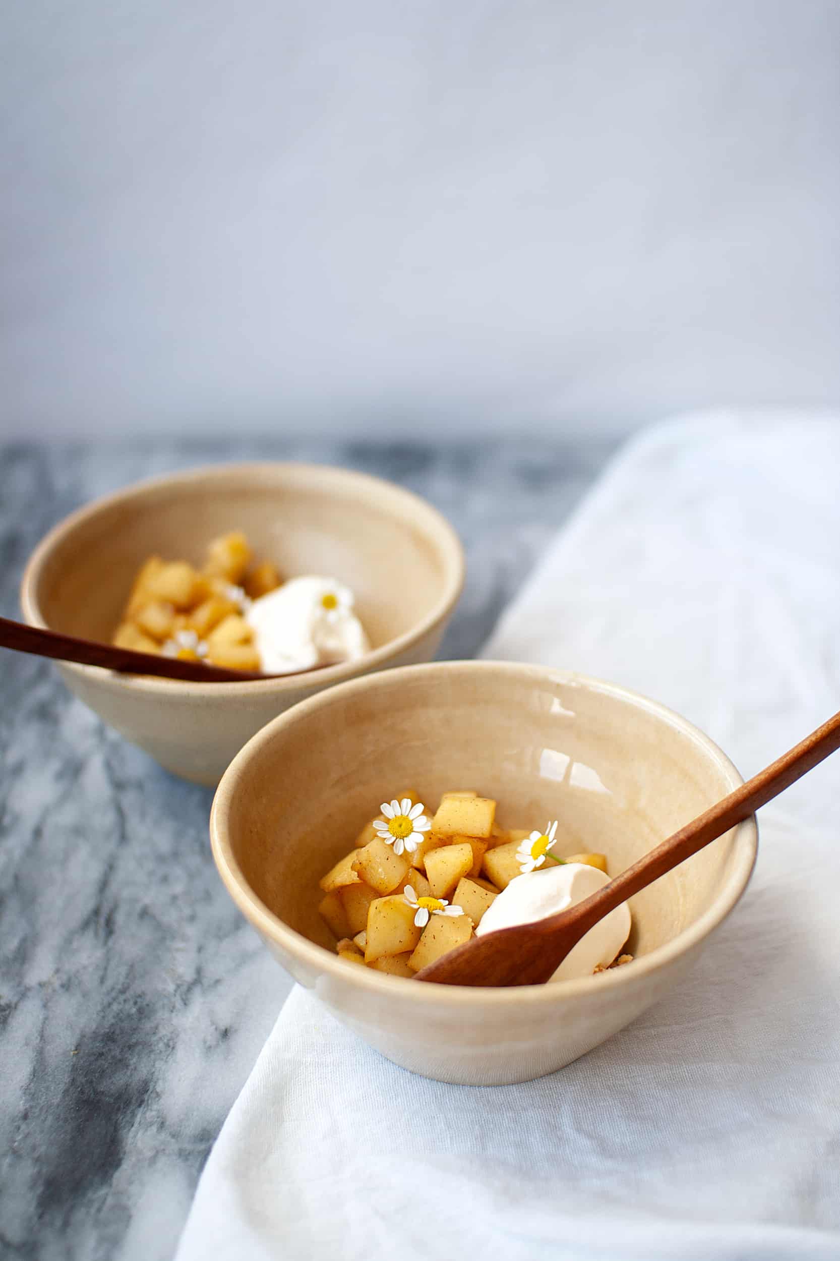 Easy Apple Crisp for Two