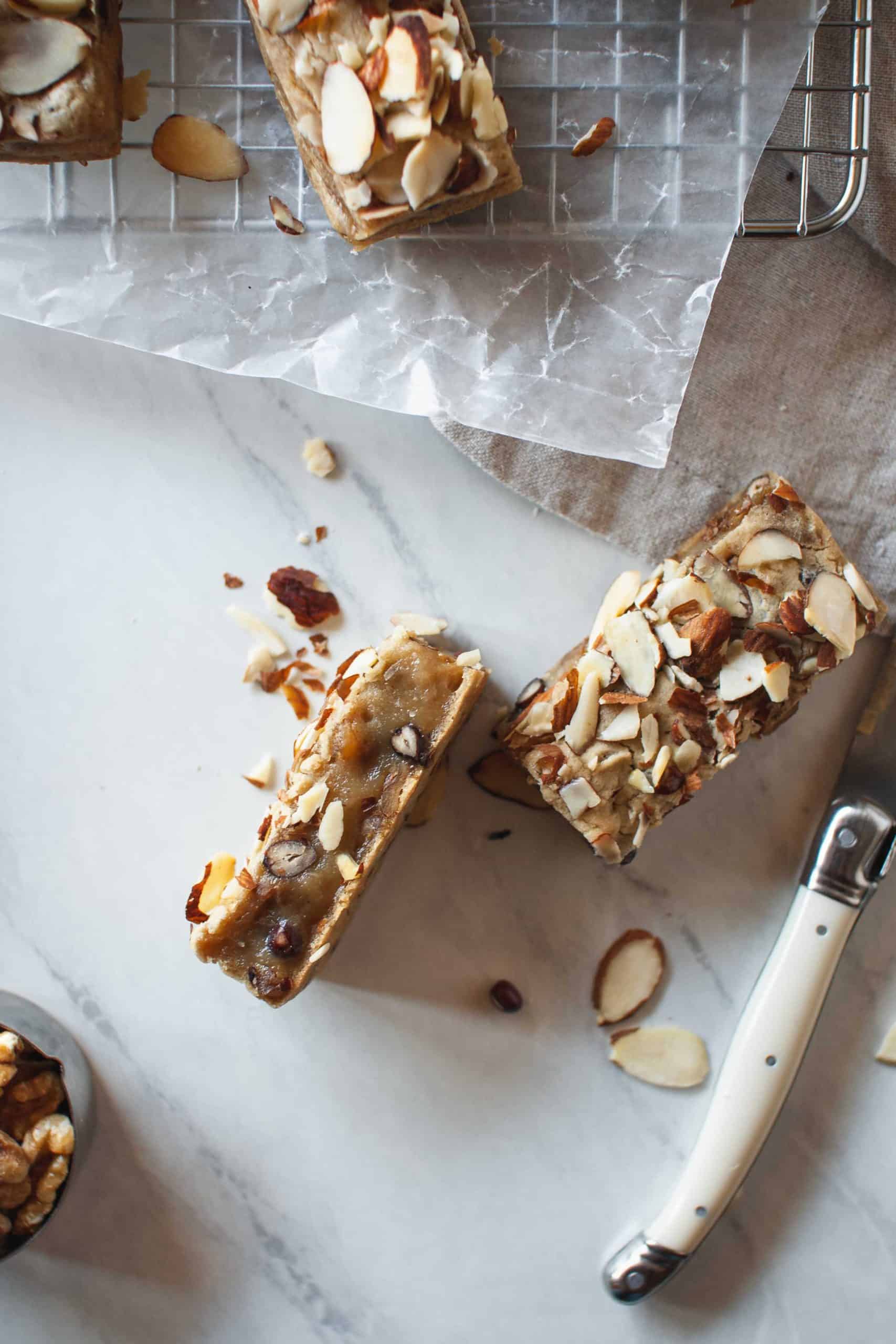 Mochi Bread with Walnuts, Almonds, and Adzuki Beans | Jessica's Dinner Party