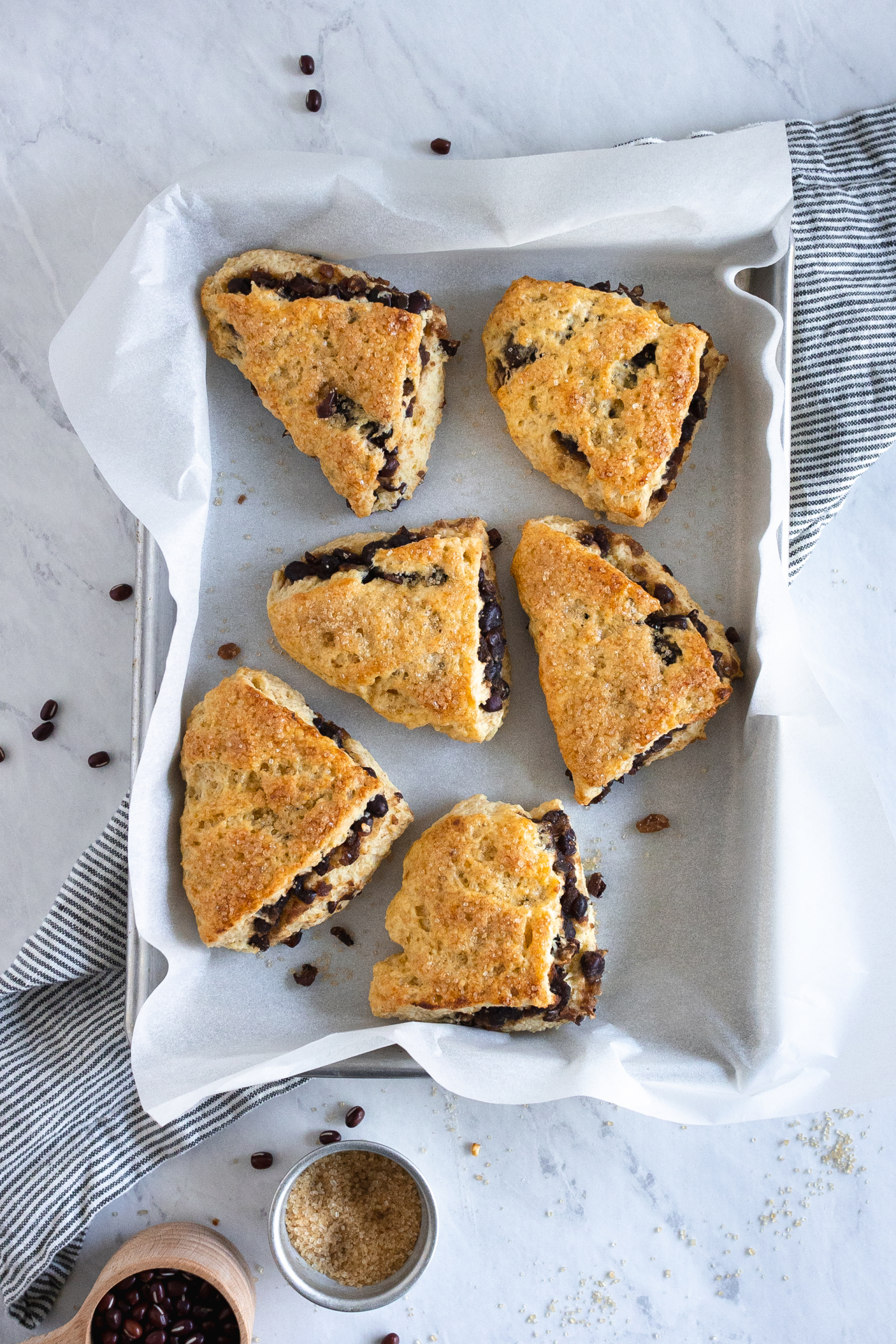 Adzuki Red Bean Scones | Jessica's Dinner Party