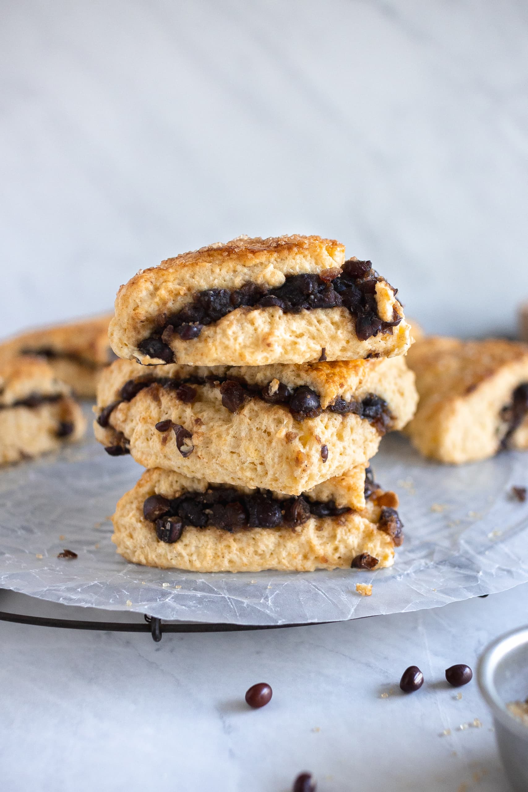 Adzuki Red Bean Scones | Jessica's Dinner Party